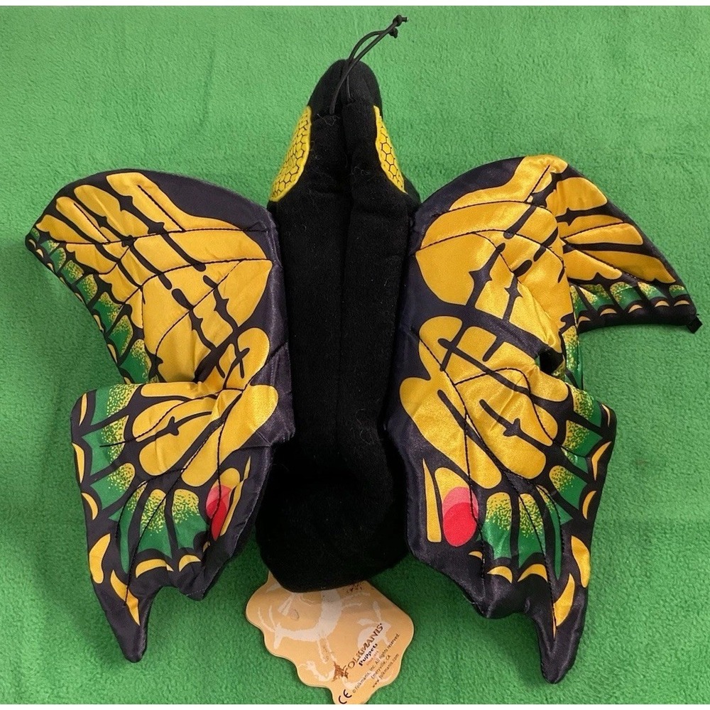 Folkmanis Plush Caterpillar/Swallowtail Butterfly Life Cycle‎ NWT